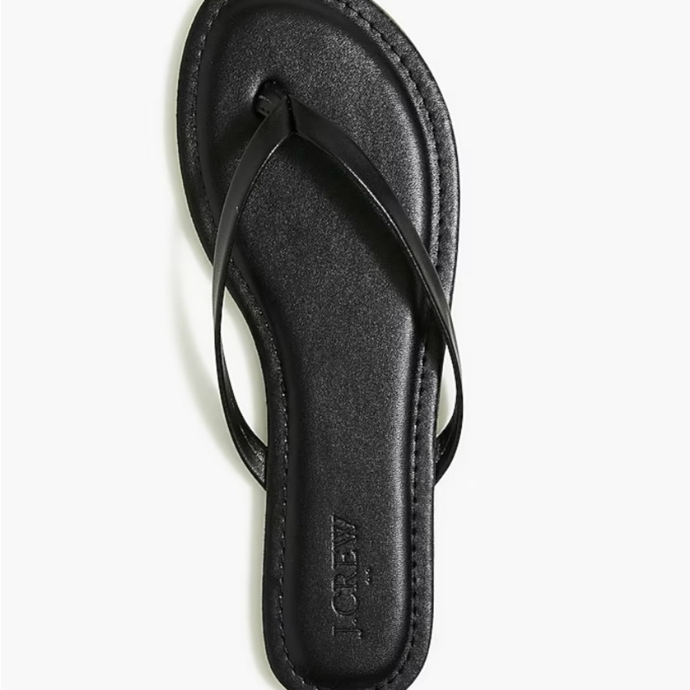 J. Crew Factory Easy summer flip-flops NWOT - Picture 2 of 3